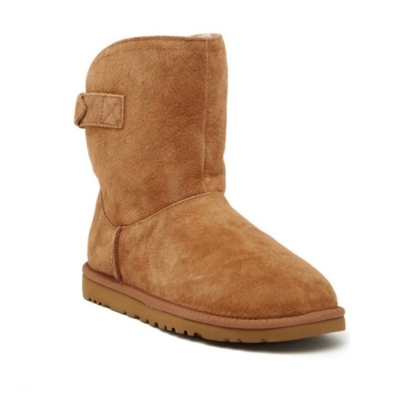 UGG Shoes - UGG Remora Buckle Chestnut Boots